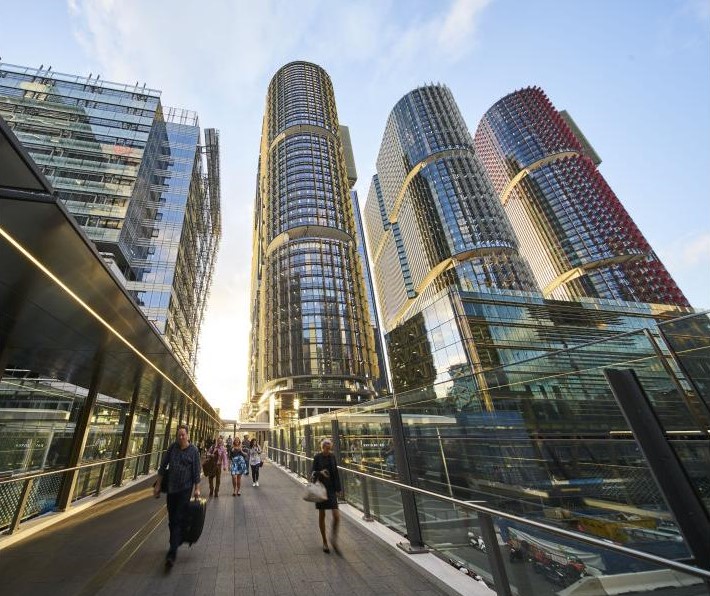 Barangaroo skyline.